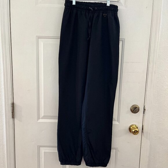 Obermeyer Woman's Black Pull-On Joggers Nylon Pants Sz 10 - Picture 1 of 10